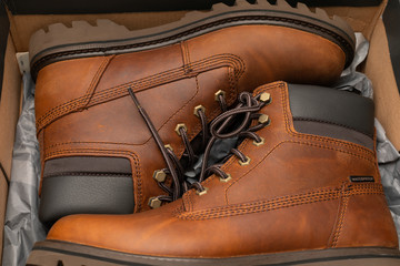 Pair of new winter boots