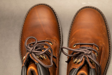 Pair of new winter boots