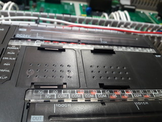 electrical mixing console board