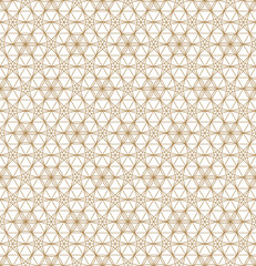 Seamless pattern based on Japanese ornament Kumiko