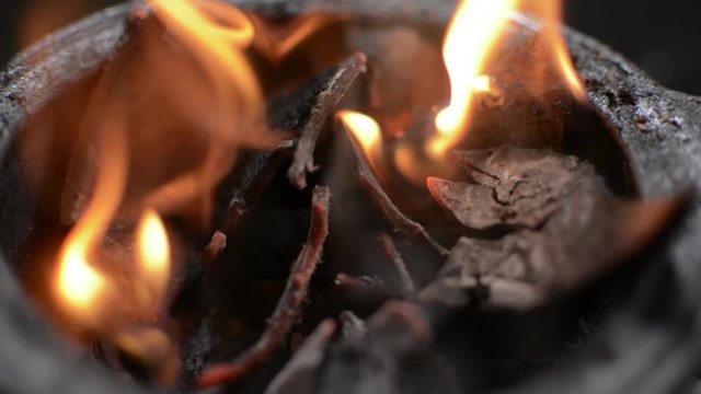 Camp Fire Pot - Coal Burning.