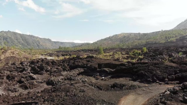 Landschaftsaufnahmen aus der Vogelperspektive in Bali