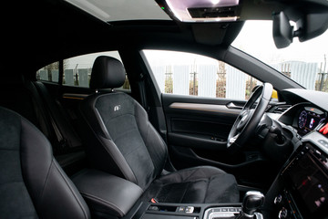 Fototapeta na wymiar interior of a car