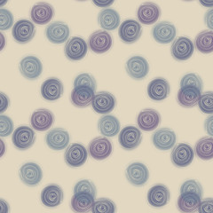 Polka dots seamless pattern.