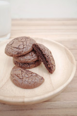 Ready To Eat Brownie Chocolate Cookies                                                          
