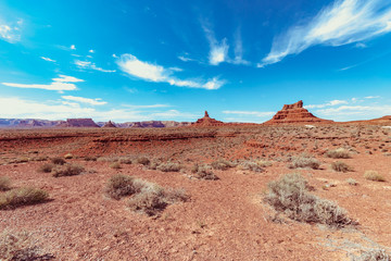 Road trip in the Valley of the gods