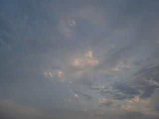 １２月の空