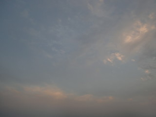 １２月の空