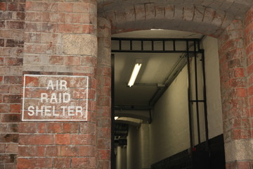 Old Air Raid Shelter in Hong Kong