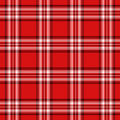 Christmas new year Tartan. Pattern Scottish cage