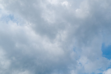 Beautiful white clouds and blue sky high definition skyscraper with grunge texture for background Abstract,nature art style,soft and blur focus.