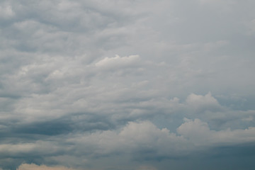 Beautiful white clouds and blue sky high definition skyscraper with grunge texture for background Abstract,nature art style,soft and blur focus.