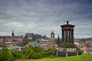 Obraz premium Edinburgh from Calton Hill, Scotland