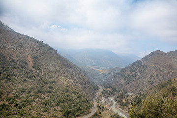 Cajon del Maipo near Santiago, Chile