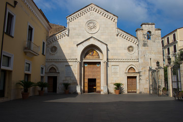 Fototapeta premium Front view of the Sorrento Cathedral