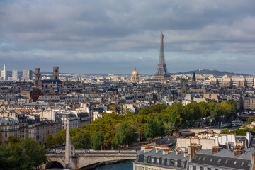 paris vue d'en haut