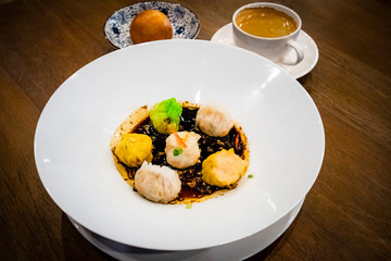 Dimsum Breakfast, Chinese food style in restaurant