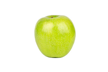Green apple isolated