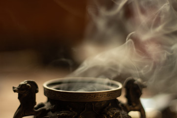 Incense in a pot 6