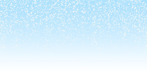 Random white dots Christmas background. Subtle fly