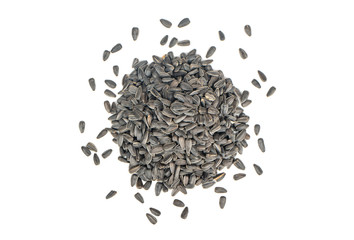 Bunch of sunflower seeds