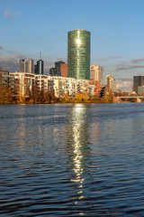 Westhafen Tower in Frankfurt am Main