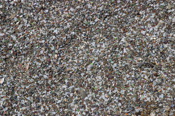 Glas Strand von Fort Bragg