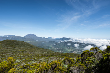 Naklejka premium reunion island