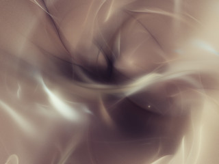 brown abstract fractal background 3d rendering illustration
