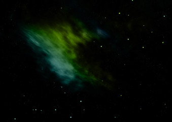 Small part of an infinite star field.