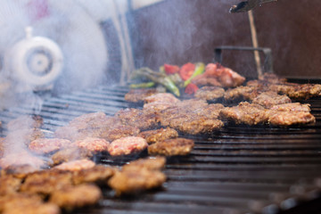 sell meatballs bread on the grill