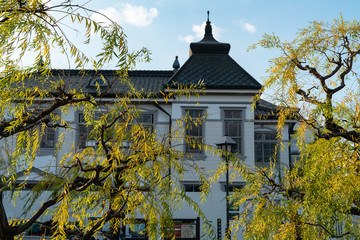 Fototapeta premium Bikan aria in Okayama, Japan.