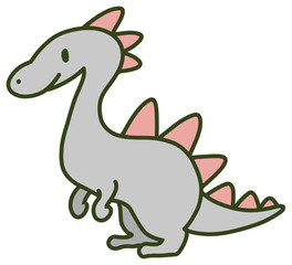 かわいい恐竜のイラスト_8