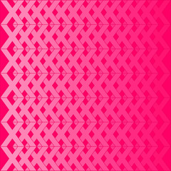 Pink X alphabet pattern background vector. Repeat X letter on pink background.