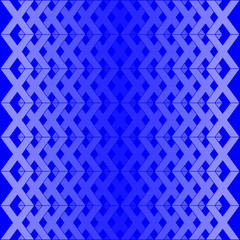 Blue X alphabet pattern background vector. Repeat X letter on blue background.