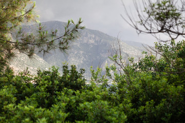 Obraz na płótnie Canvas View of the mountains in Turkey 3