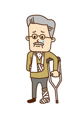 02_01_シニア_男性_手足骨折