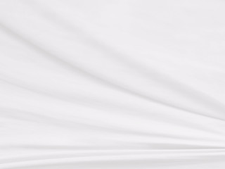 White cloth background. White art picture. White cloth wave image.