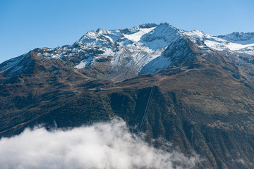 Gemsstock ob Andermatt, Uri, Schweiz