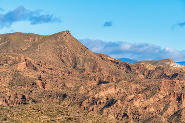landscape around Santa Fe de Mondujar