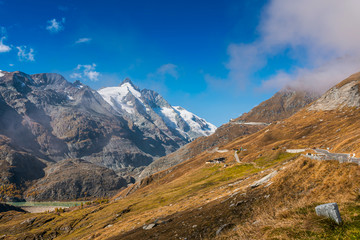 Grossglockner autumn panorama
