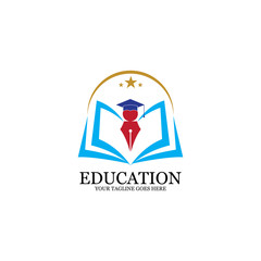 Education Logo Template vector