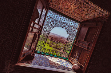 Glaoui Kasbah in the moroccan Atlas