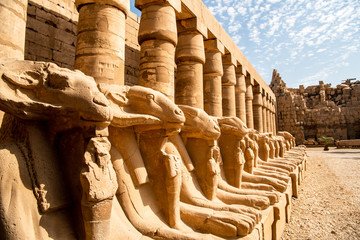 Karnak Temple in Luxor. Egypt.