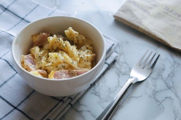 rice with meat and vegetables