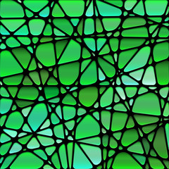 Fototapeta premium abstract vector stained-glass mosaic background