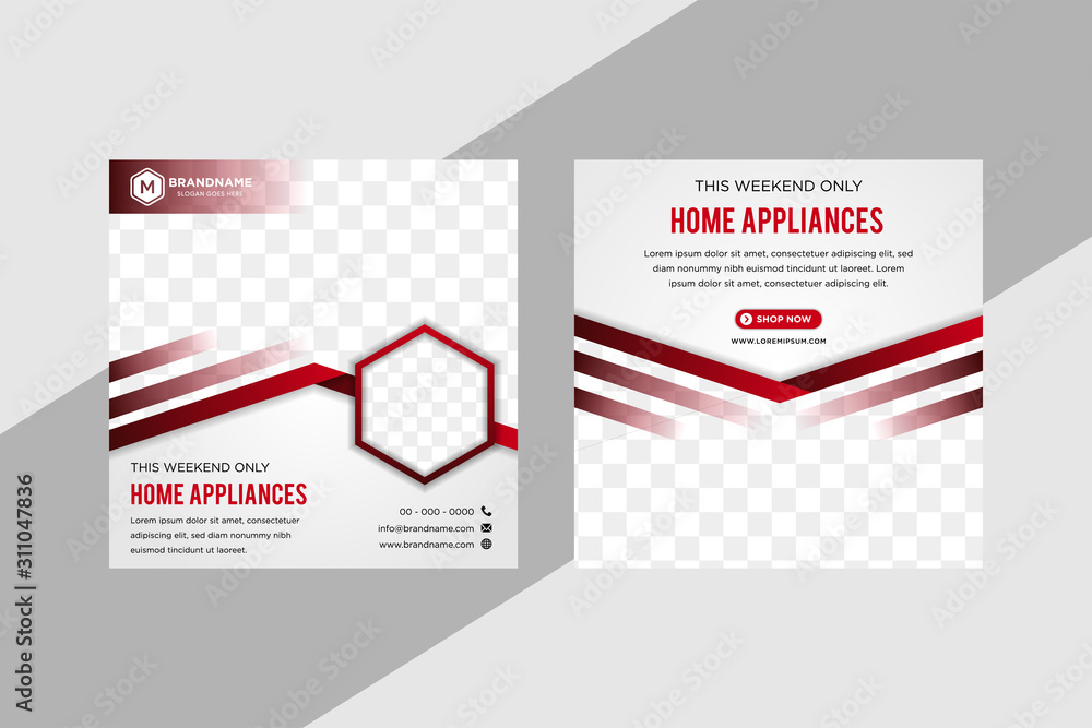 Poster gradient grey background modern design for text and message website design. business squares backgro