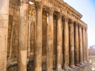 Baalbek Lebanon old roman ruins UNESCO world heritage
