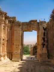 Baalbek Lebanon old roman ruins UNESCO world heritage