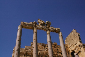 Baalbek Lebanon old roman ruins UNESCO world heritage